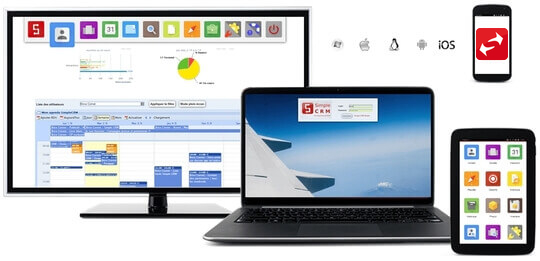 Admin (espace dâadministration du logiciel CRM)