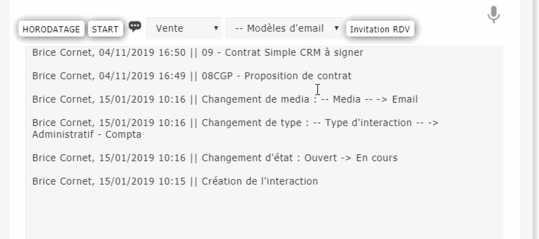 Automisation CRM email